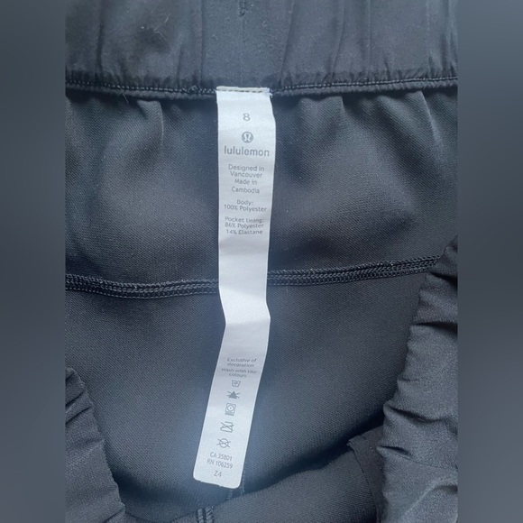 EUC Lululemon On The Fly Pant Woven 27” Size 8 - Picture 4 of 14